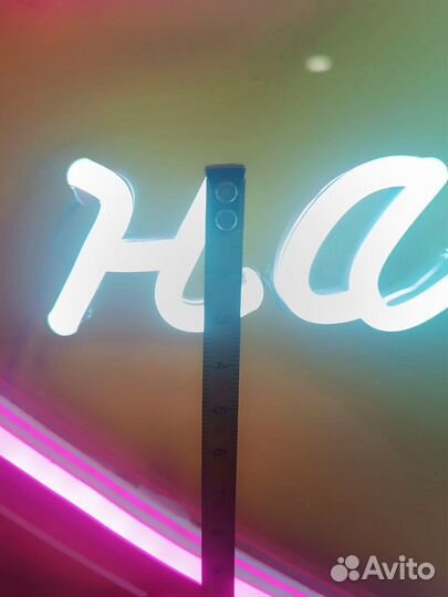 Неоновая вывеска производство в Ростове-на-Дону