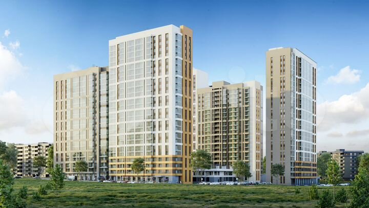 2-к. квартира, 42,2 м², 2/24 эт.