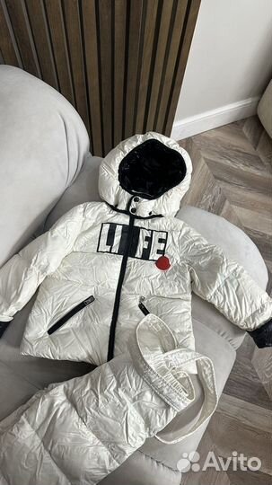 Зимний костюм moncler оригинал 100 см