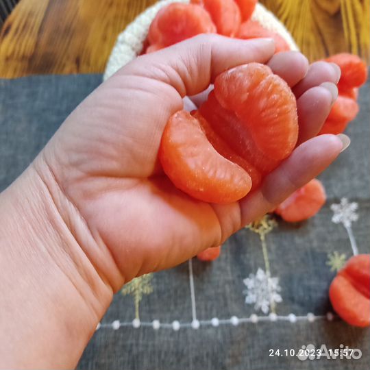 Мандарин Мыло ручной работы Марокканский