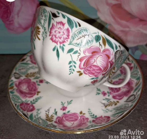 Чайные пары Лфз СССР. Винтаж