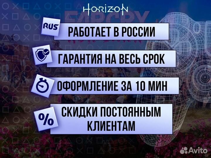 Подписка PS Plus и 400+ игр + Far Cry New Dawn