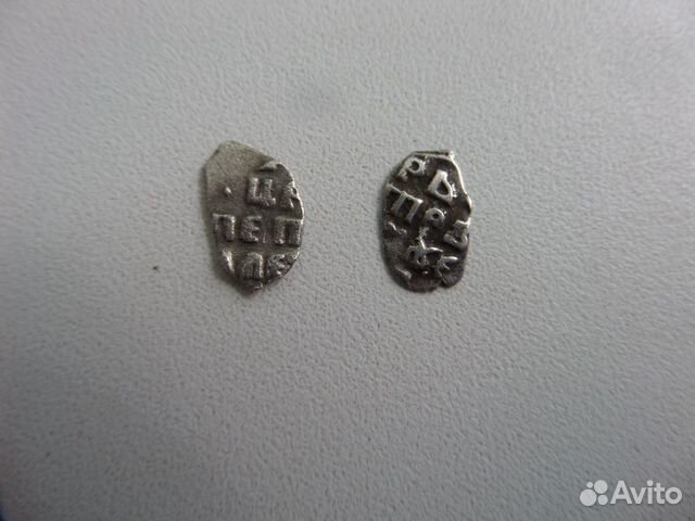 Монеты 1 копейка петр 1