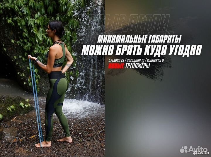 Петля для фитнеса 0-8кг