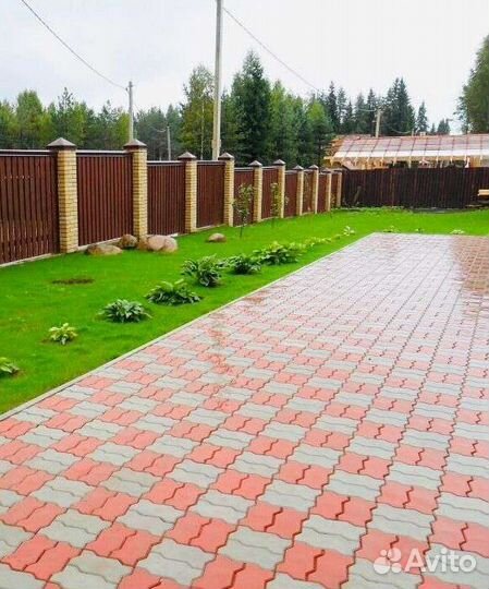 Укладка брусчатки