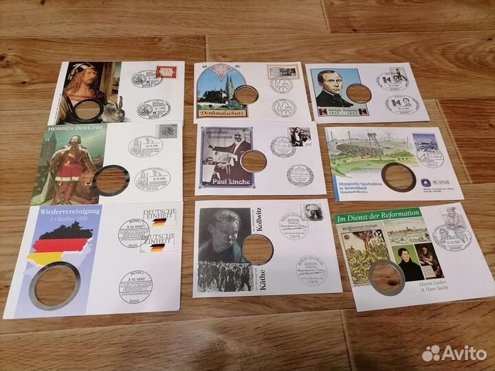 Для монет Конверт первого дня