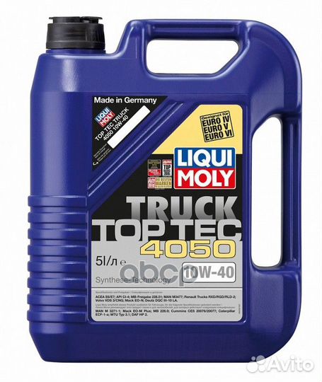 LM Top Tec 4050 10W-40 CI-4 нс-синт. мот. мас