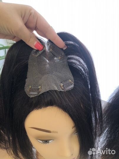Накладка из натуральных волос