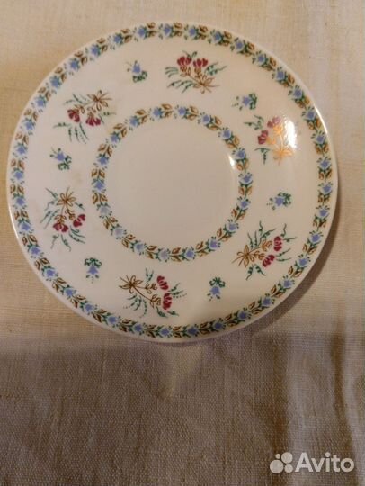 Чашка с блюдцем лфз СССР