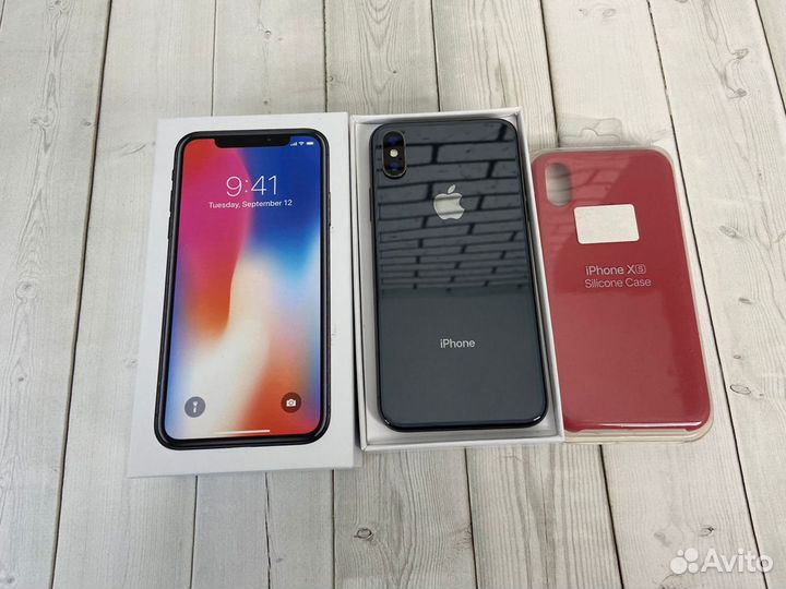 iPhone X 64 gb black A1296