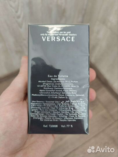 Versace Pour Homme Оригинал