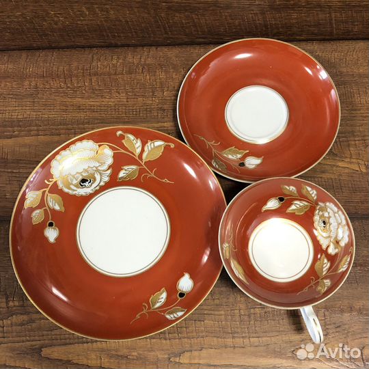 Чайное трио Wallendorf Германия