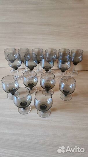 Фужеры (стекло), наборы для компота, ягод, кофе