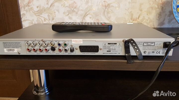 DVD плеер BBK DV522S