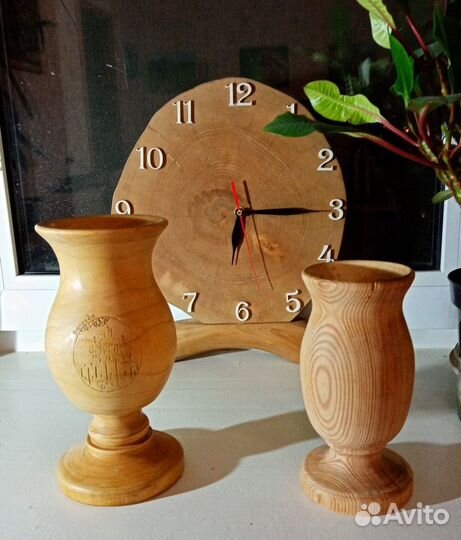 Вазы из дерева ручная работа от автора