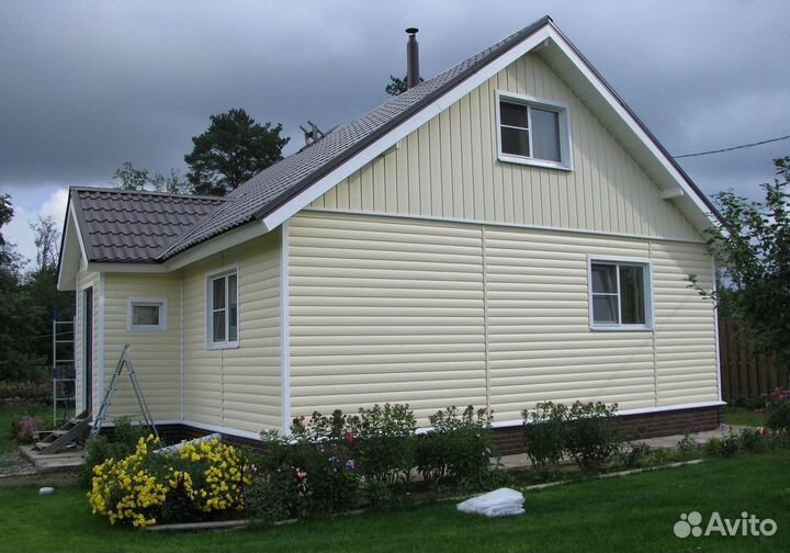 Обшивка домов сайдингом утепление под ключ