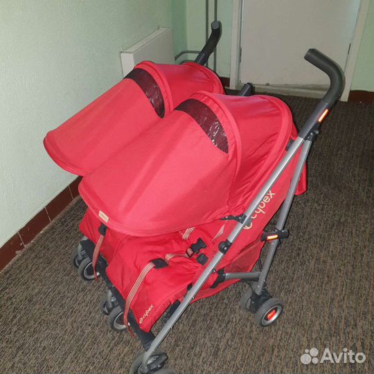 Коляска трость для двойни Cybex Twinyx