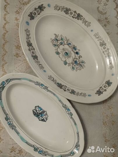 Блюдо, селёдочница зик Конаково