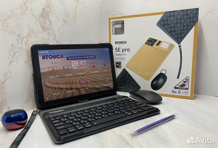 Планшет ноутбук Atouch SE pro Taplet PC 12/512gb