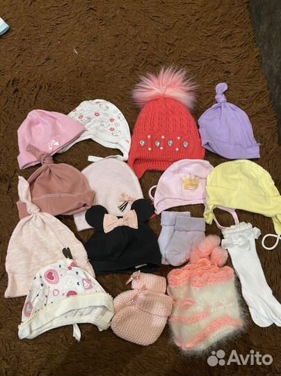 Большой пакет вещей на девочку 56 62