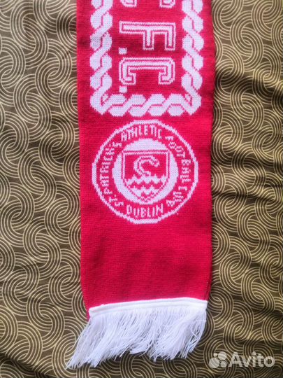 Шарф мужской болельщик