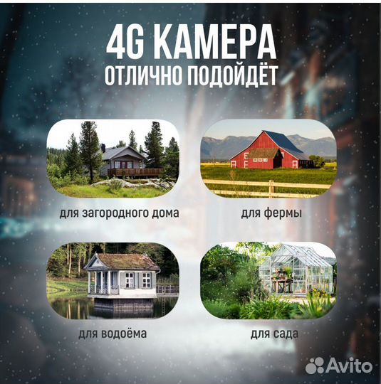 Камера видеонаблюдения 4g с симкартой