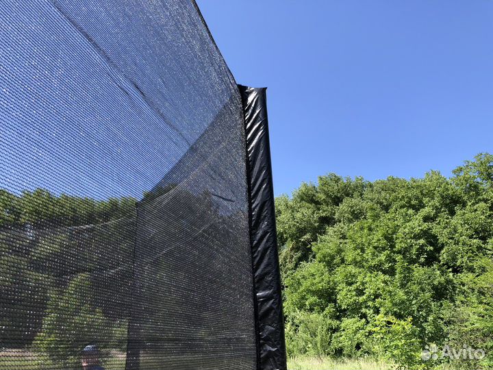 Батут с защитной сеткой Новый - в наличии