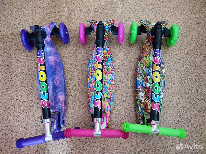 Самокат scooter maxi детский новый с трёх лет