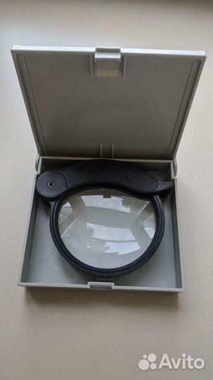 Лупа СССР большая с раскладной ручкой