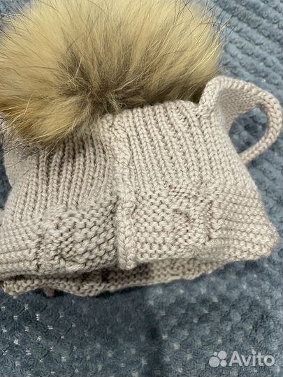 Шапка для девочки размер 48-50