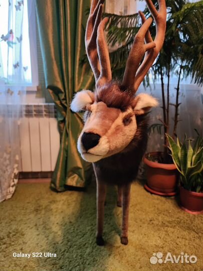 Северный олень мягкая игрушка