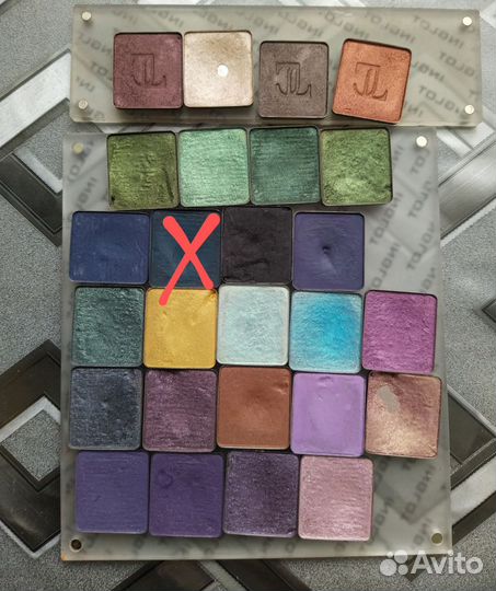 Inglot скульптор,пудра, пигменты, тени