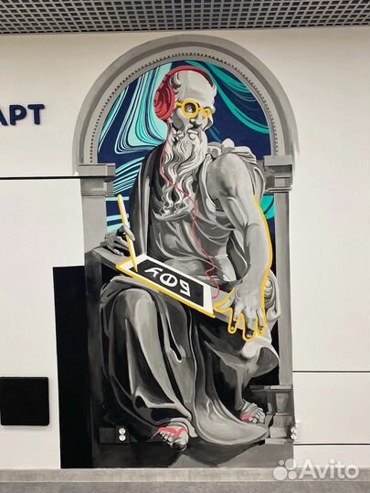 Роспись стен и фасадов