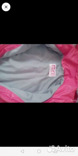 Куртка на девочку весна