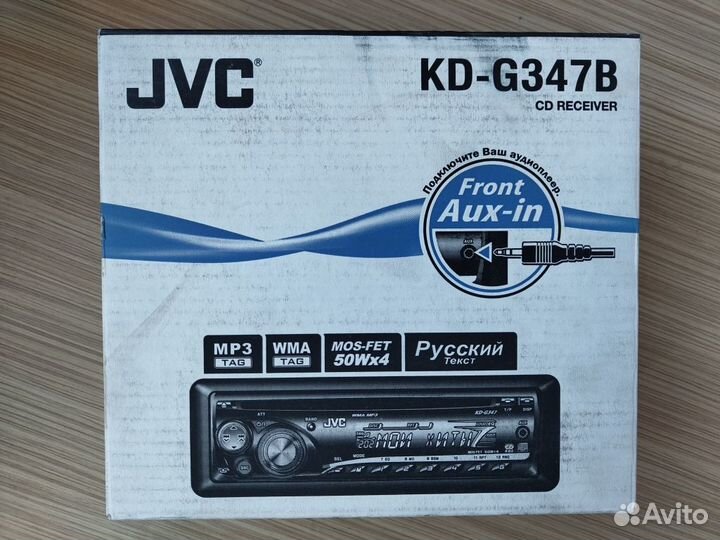 Магнитола JVC KD-G347B