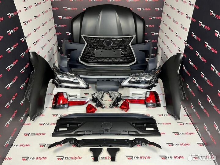 Рестайлинг Lexus LX570 из 08-15 в 2021 год