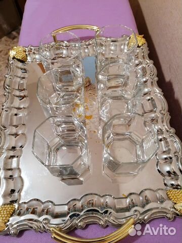 Стаканы для виски, воды и сока. 6 штук