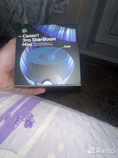 Новая Закрытая Сбер салют колонка sberboom mini