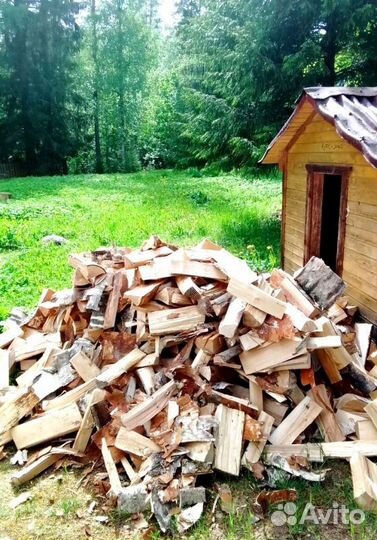 Дрова сухие в укладку любого объема