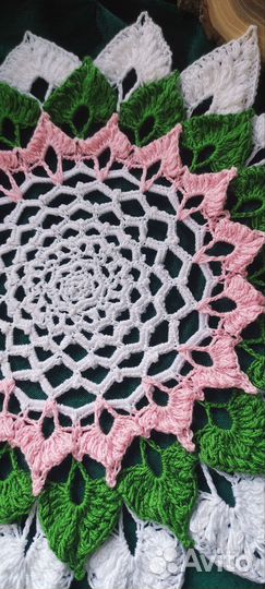 Салфетки вязаные крючком