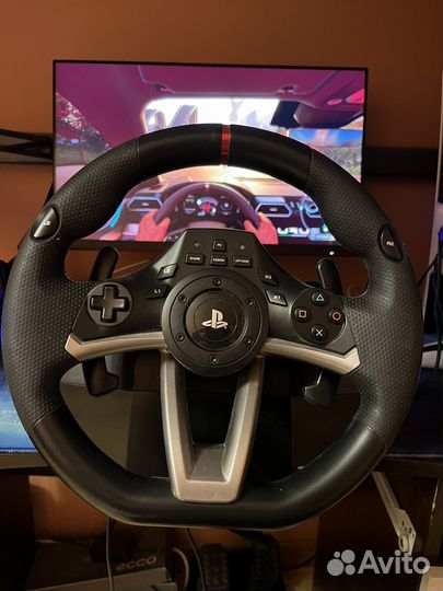Игровой руль hori RWA Racing Wheel Apex