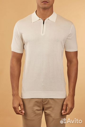 Поло Kiton с коротким рукавом премиум качества