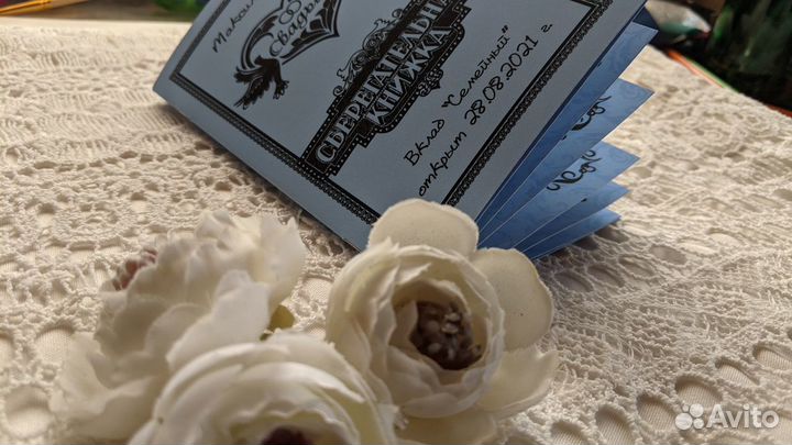 Открытка для денег на свадьбу 