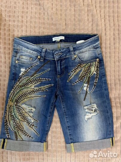 Джинсовые шорты waggon paris