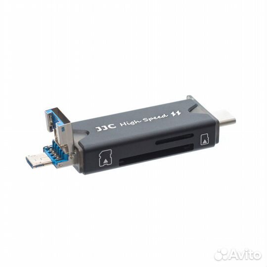 Кардридер OTG USB/microusb/Type-C - MicroSD/SD