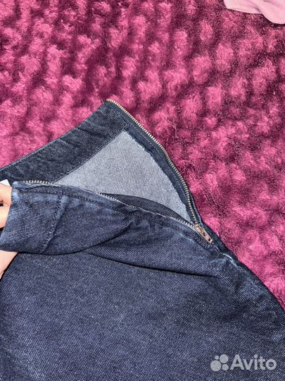 Юбка джинсовая zara