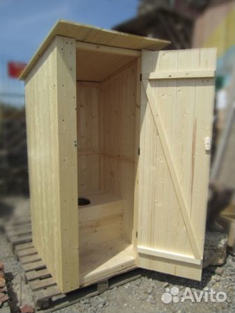 Дачный душ и туалет, будка, хозблок