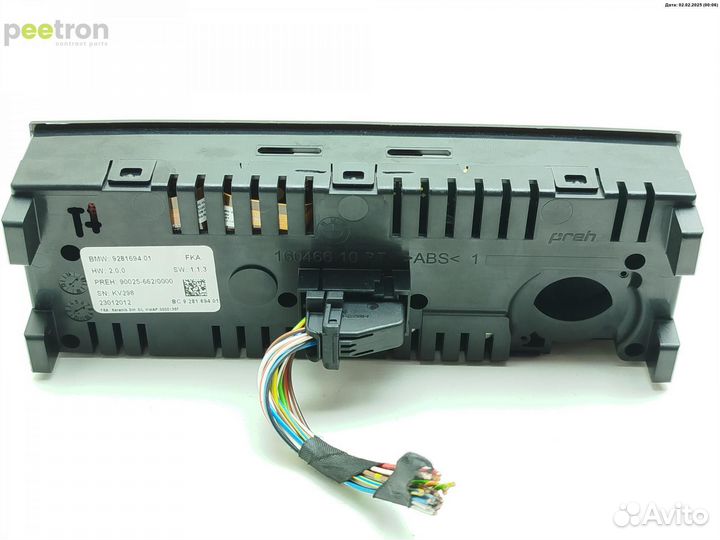 Б/У Б/У Переключатель отопителя задний 9281694 BMW