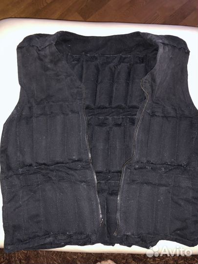 Жилет с утяжелителями в коплекте 25 кг