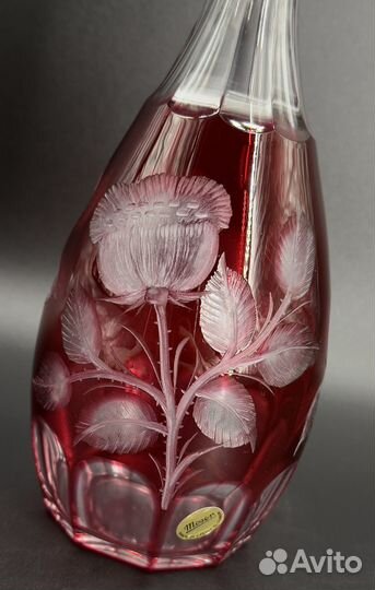 Роскошный хрустальный графин 